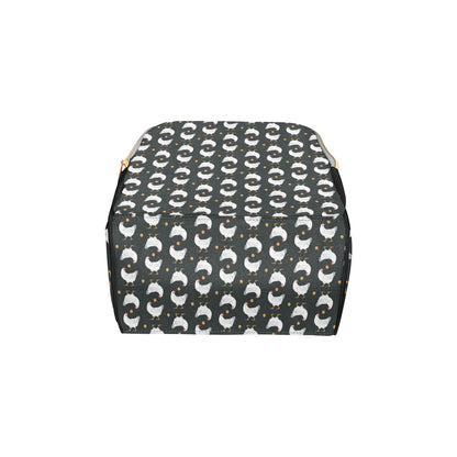 Chicken Pattern Print Design 06 Diaper Bag Backpack