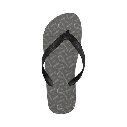 Steak Print Design LKS302 Flip Flops