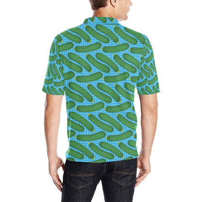 Zucchini Print Design LKS301 Men Polo Shirt