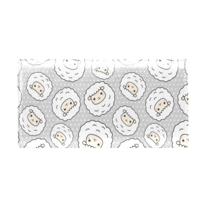 Sheep Print Design LKS401 Women's Trifold Wallet
