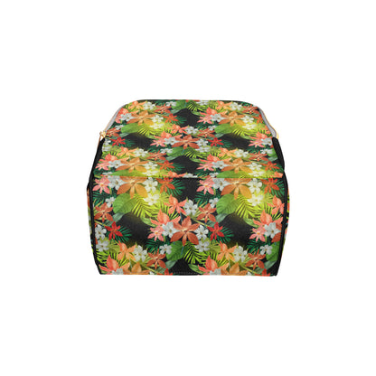 Amaryllis Pattern Print Design AL07 Diaper Bag Backpack
