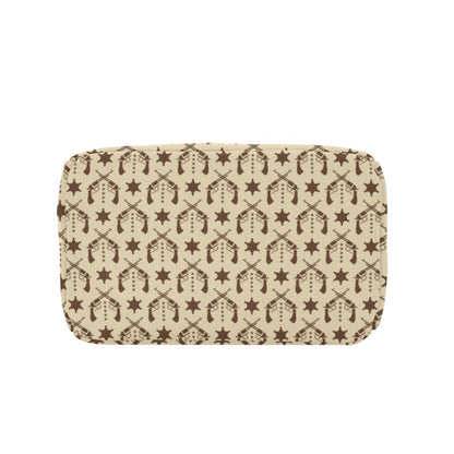 Western Cowboy Print Design LKS302 Insulated Lunch Bag