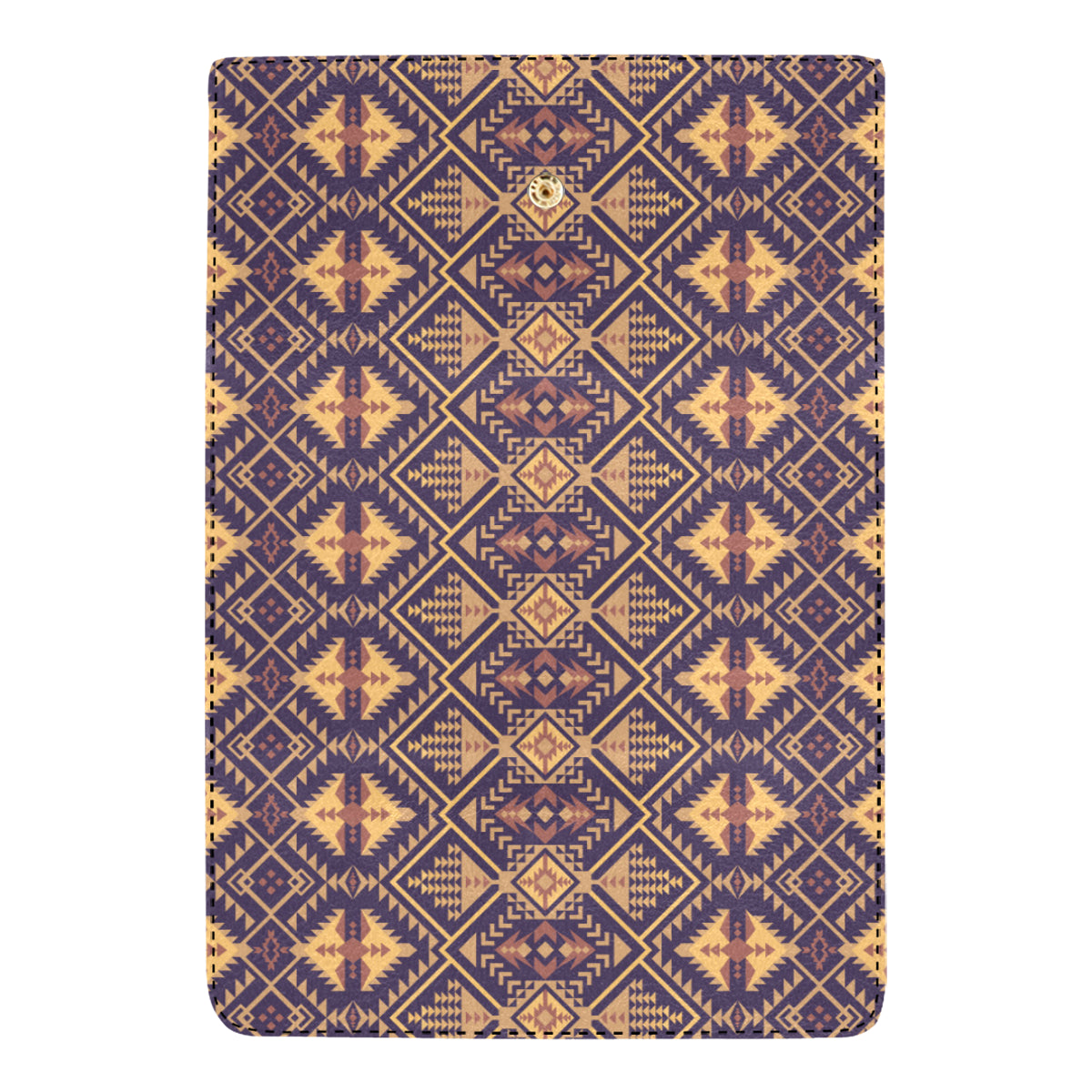 Aztec Pattern Print Design 09 Women's Trifold Wallet