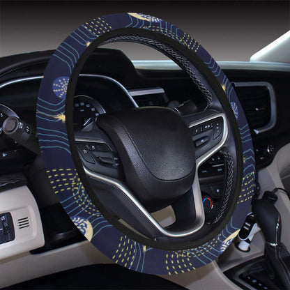 Zodiac Print Design LKS302 Steering Wheel Cover with Elastic Edge