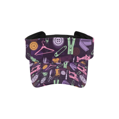 Sewing Equipment Print Design LKS306 Unisex Sun Visor