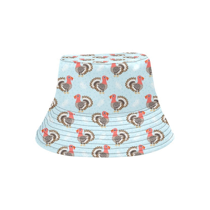 Turkey Print Design LKS403 Unisex Bucket Hat