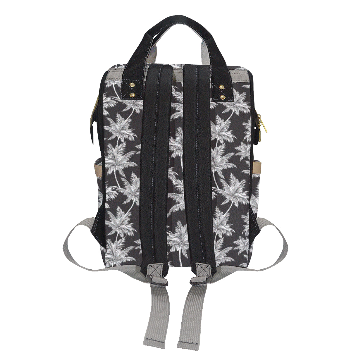 Palm Tree Pattern Print Design PT03 Diaper Bag Backpack