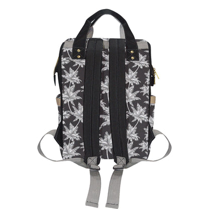 Palm Tree Pattern Print Design PT03 Diaper Bag Backpack