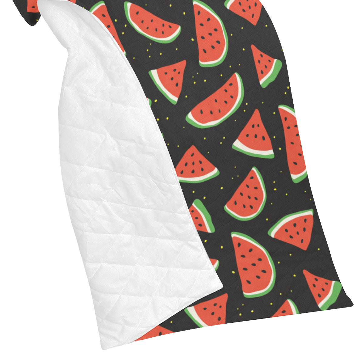 Watermelon Pattern Print Design WM09 Premium Quilt