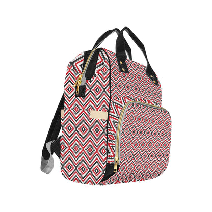 Native American Themed Tribal Print Diaper Bag Backpack