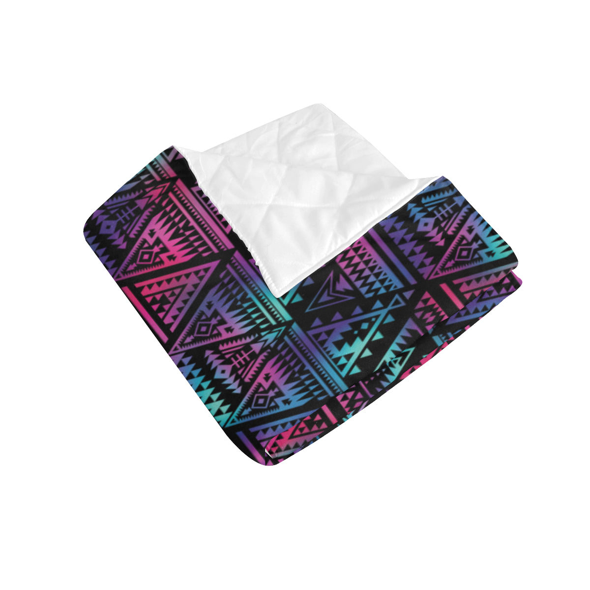 Tribal aztec Dark Multicolor Premium Quilt