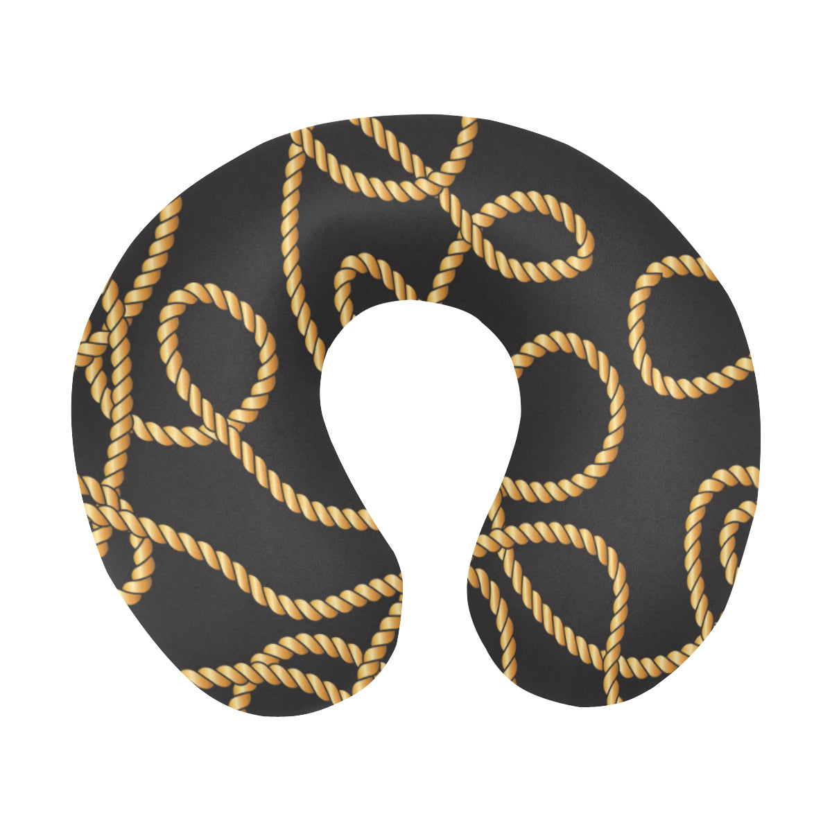Rope Pattern Print Design A04 U-Shaped Travel Neck Pillow