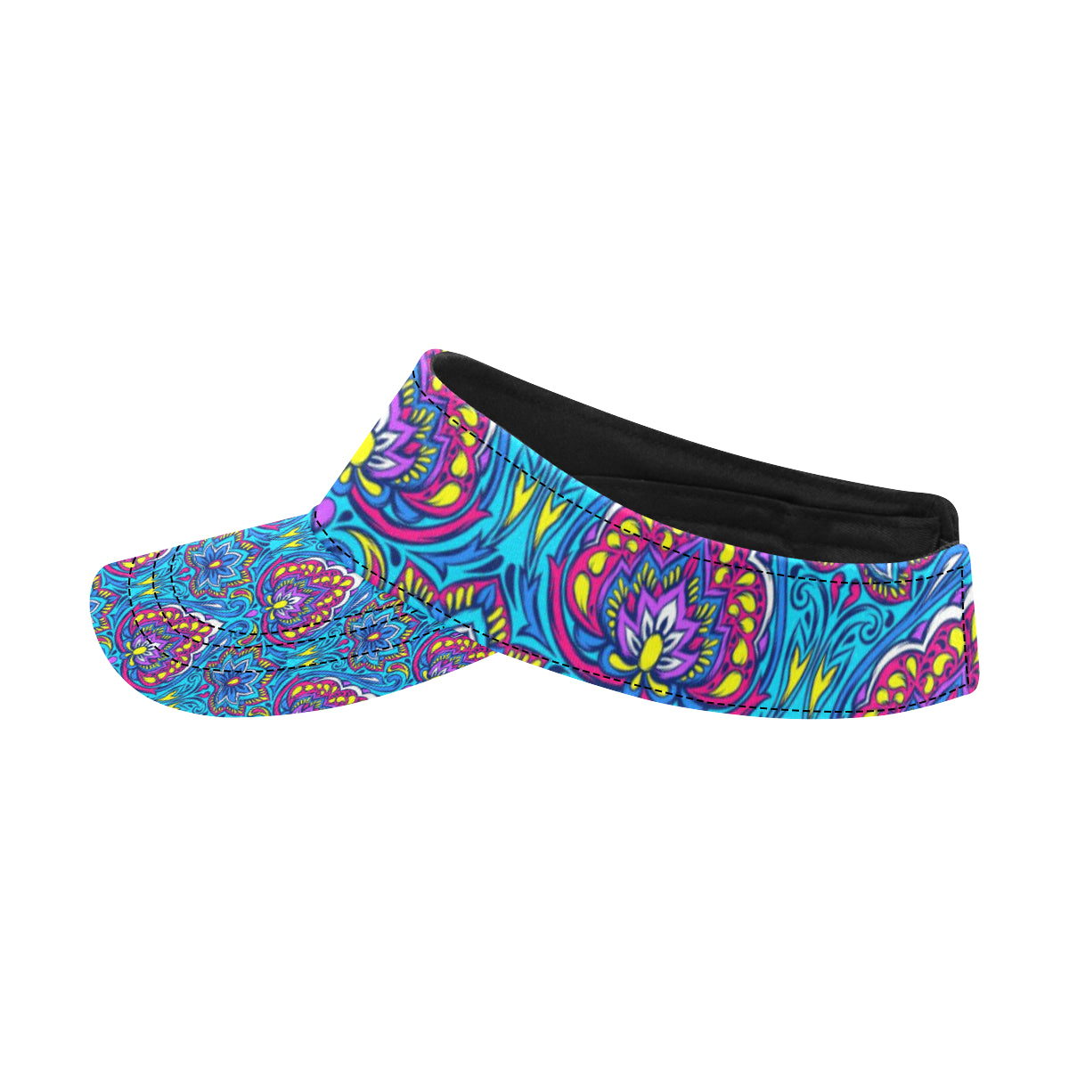 lotus Boho Pattern Print Design LO010 Unisex Sun Visor