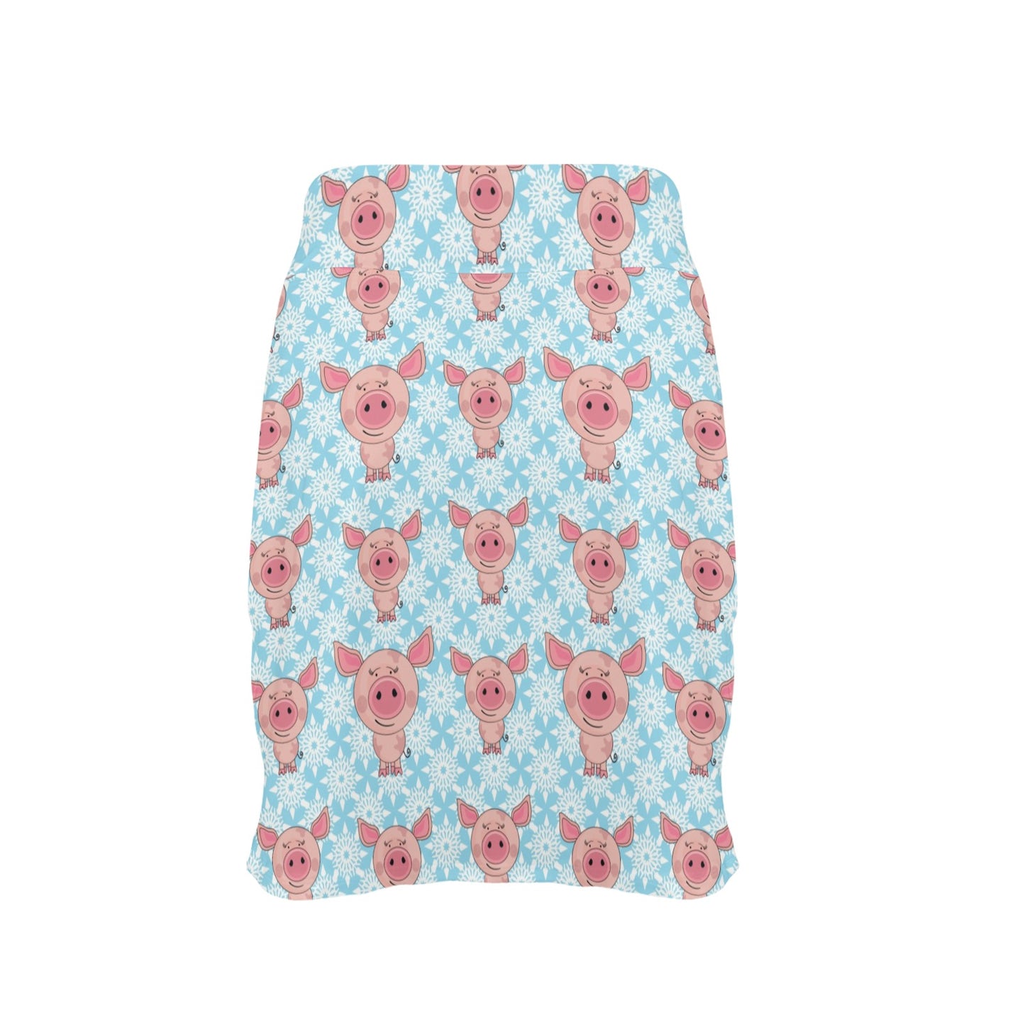 Pig Print Design LKS402 17" Golf & Pickleball Skort with Pockets