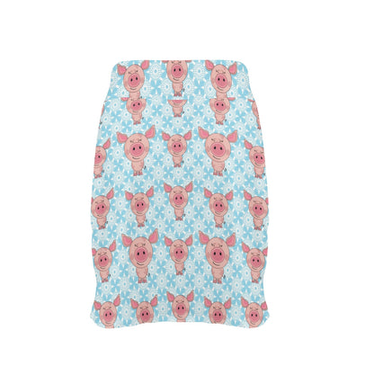 Pig Print Design LKS402 17" Golf & Pickleball Skort with Pockets