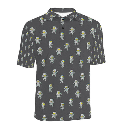 Mummy Print Design LKS305 Men Polo Shirt