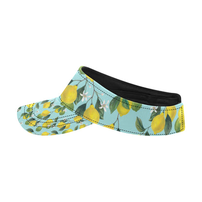 Lemon Pattern Print Design LM05 Unisex Sun Visor
