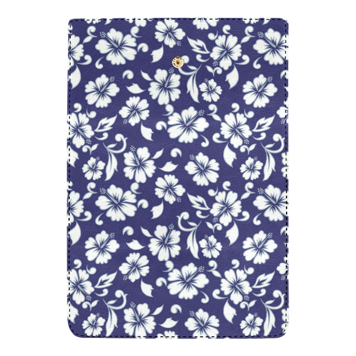 Hibiscus Pattern Print Design HB010 Women's Trifold Wallet