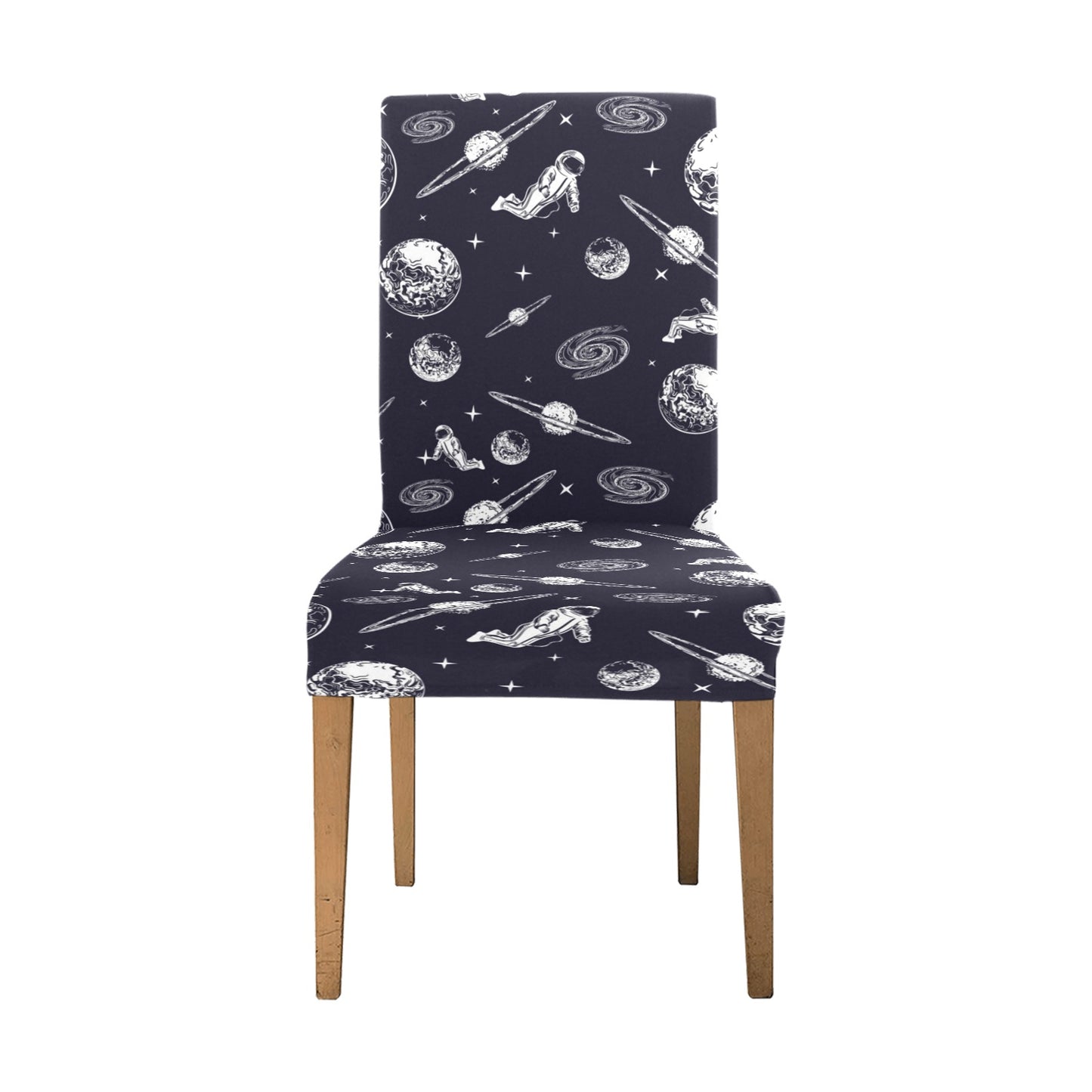 Space Astronaut Print Design LKS302 Dining Chair Slipcover