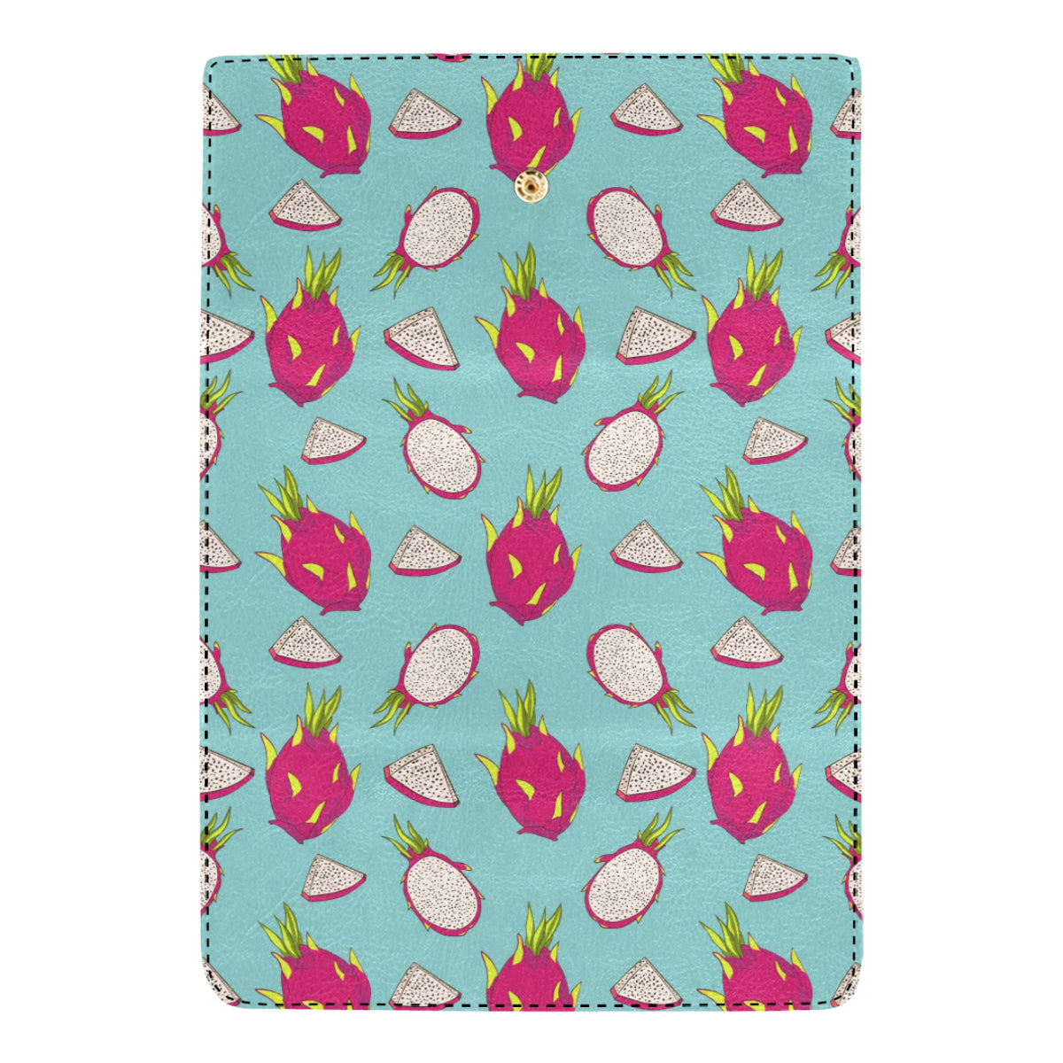 Dragonfruit Pattern Print Design DF01 Women's Trifold Wallet