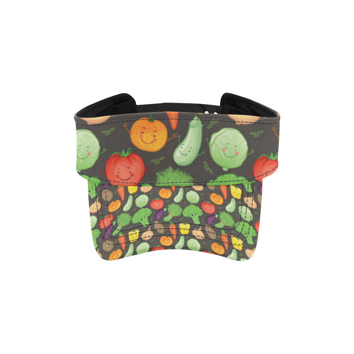 Vegan Funny Themed Design Print Unisex Sun Visor