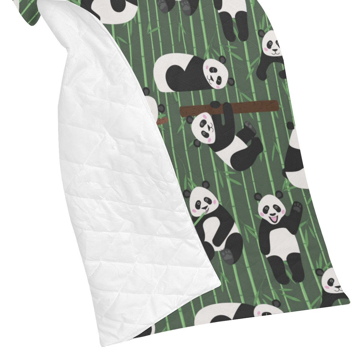 Panda Pattern Print Design A04 Premium Quilt