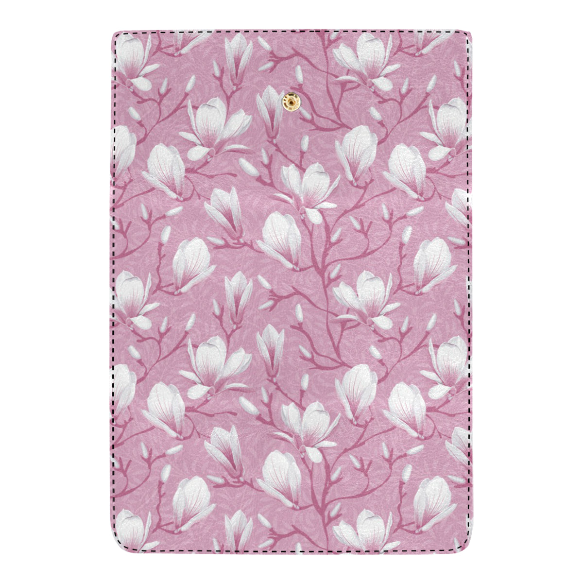 Magnolia Pattern Print Design MAG05 Women's Trifold Wallet
