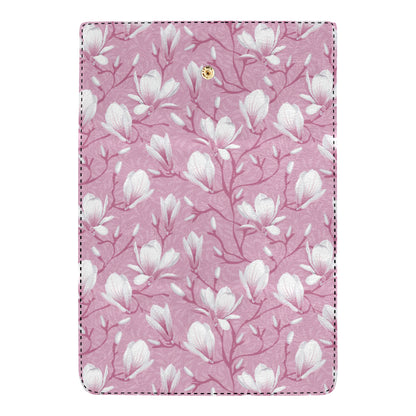 Magnolia Pattern Print Design MAG05 Women's Trifold Wallet