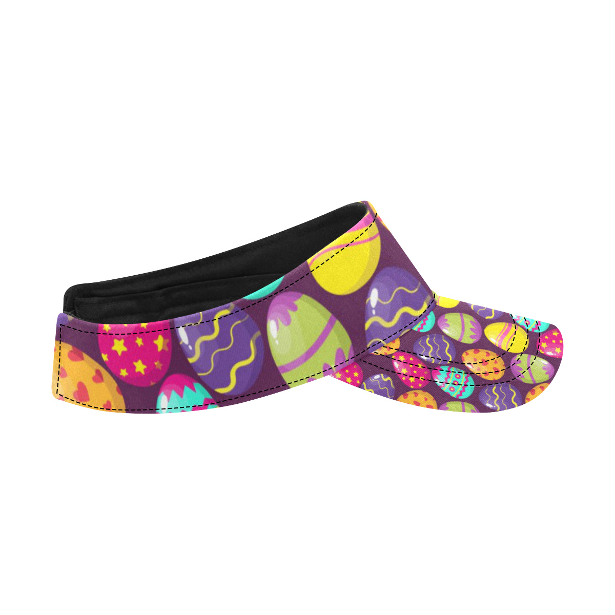 Easter Eggs Pattern Print Design RB04 Unisex Sun Visor