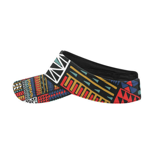 Kente Pattern Print Design 02 Unisex Sun Visor