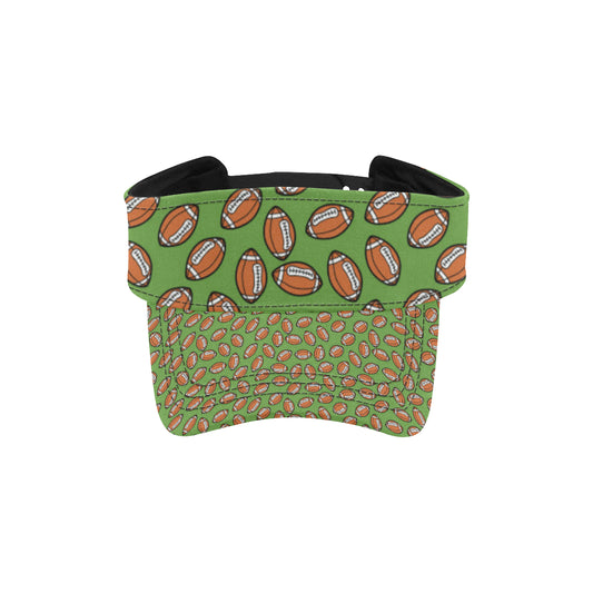 American Football on Green Design Unisex Sun Visor