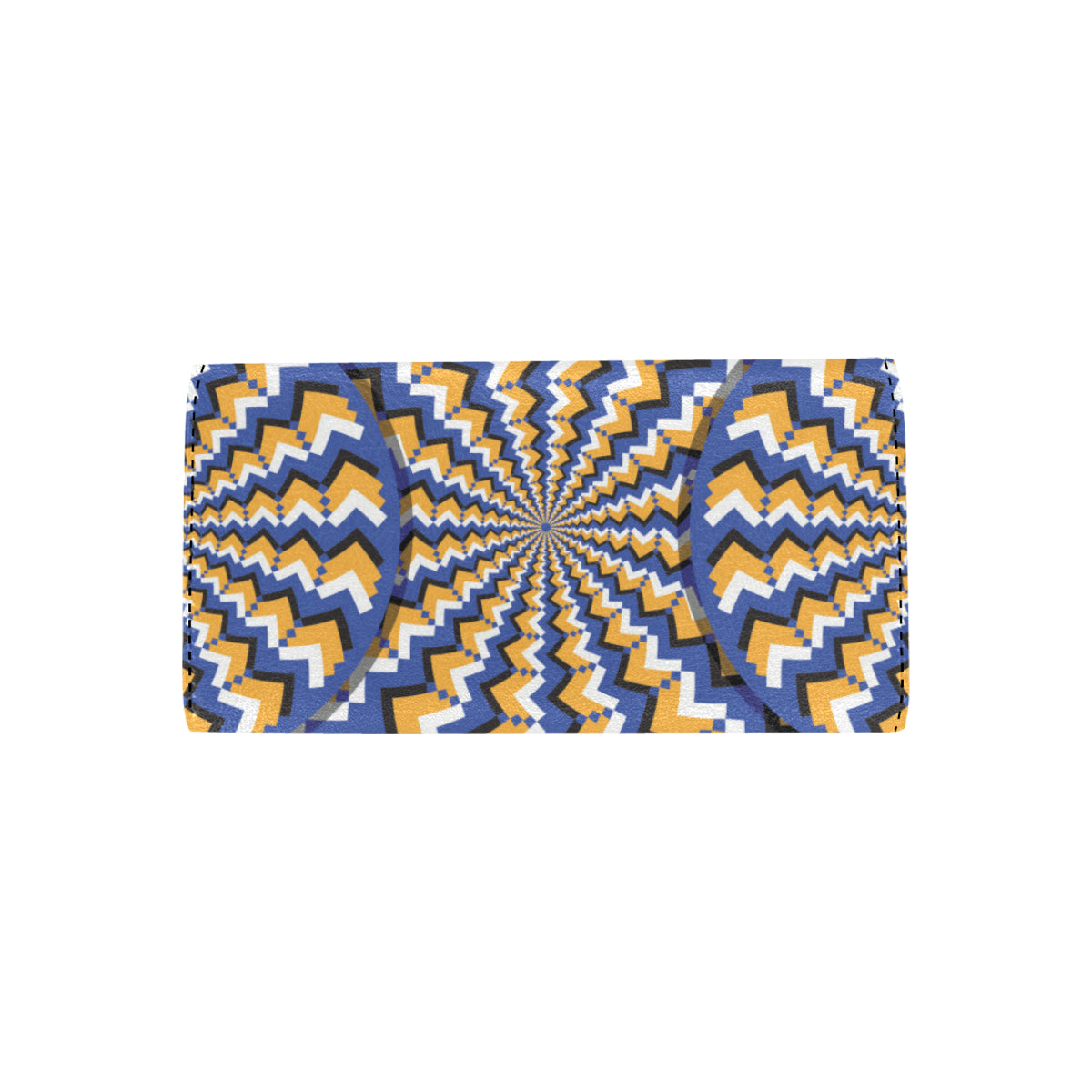 Optical illusion Pattern Print Design A01 Women's Trifold Wallet