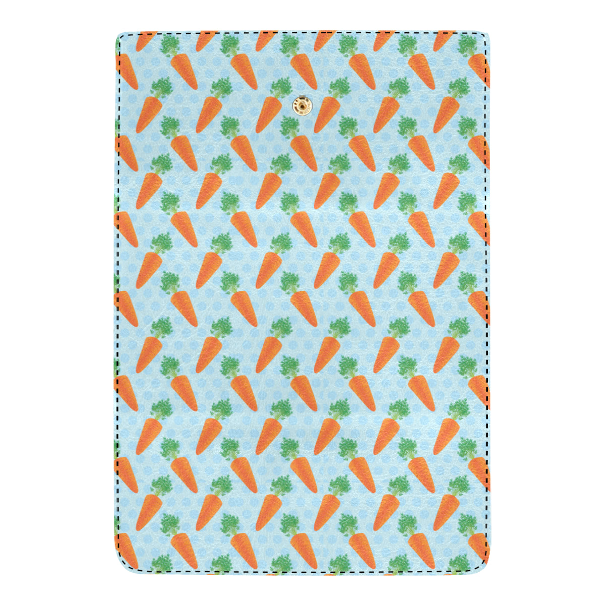 Carrot Pattern Print Design 01 Women's Trifold Wallet