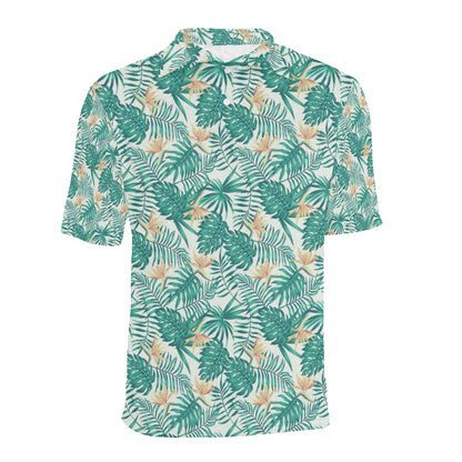 Bird Of Paradise Pattern Print Design 05 Men Polo Shirt