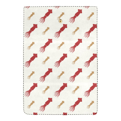 Giant Squid Pattern Print Design 01 Women's Trifold Wallet