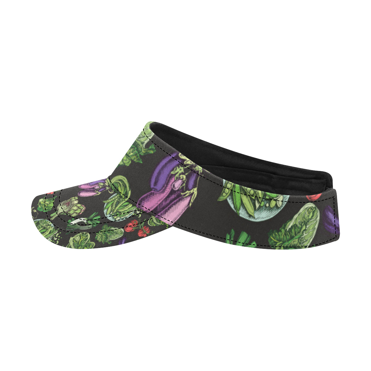 Lettuce Pattern Print Design 01 Unisex Sun Visor