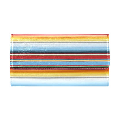 Serape Print Design LKS302 Women's Trifold Wallet