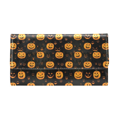 Halloween Print Design LKS401 Women's Trifold Wallet