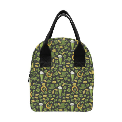 St Patricks Day Print Design LKS307 Insulated Lunch Bag
