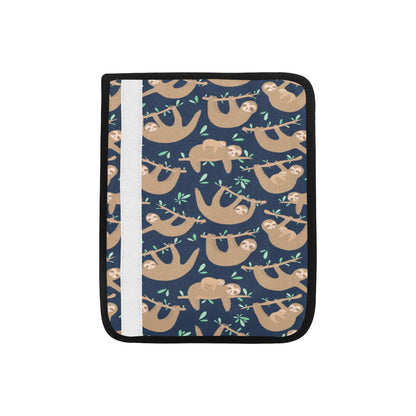 Sloth Print Design LKS307 Car Seat Belt Cover