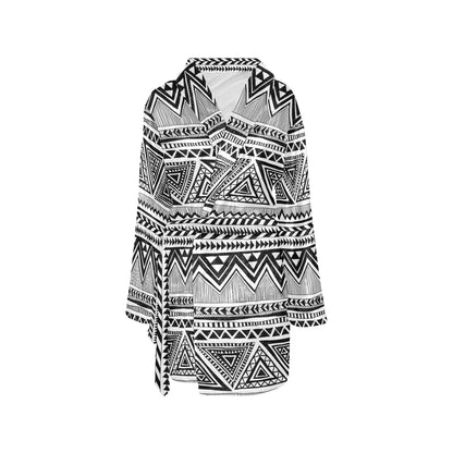 Draw Tribal Aztec Women's Fleece Robe