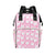 Rabbit Print Design LKS401 Diaper Bag Backpack