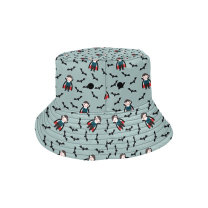 Vampire Print Design LKS304 Unisex Bucket Hat