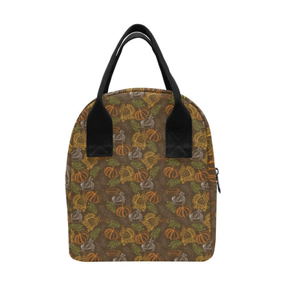 Thanksgiving Print Design LKS301 Insulated Lunch Bag