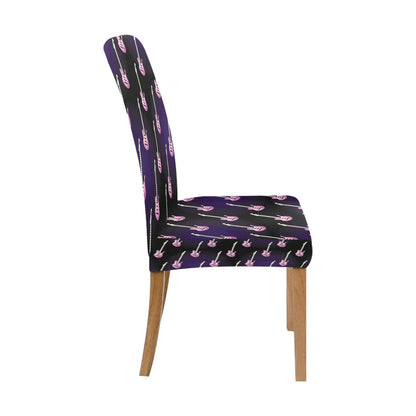 Electric Guitar Print Design LKS405 Dining Chair Slipcover
