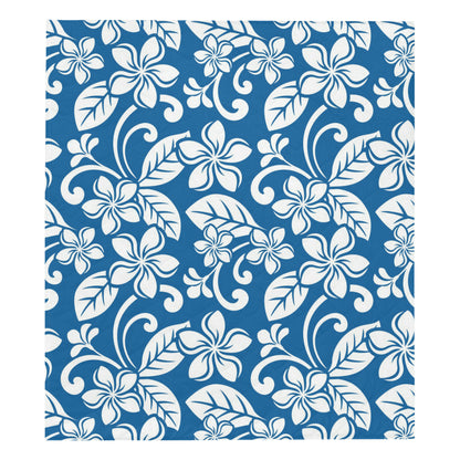 Plumeria Pattern Print Design PM013 Premium Quilt