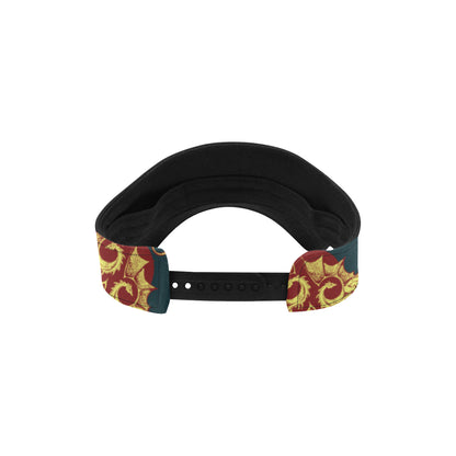 Dragons Gold Design Pattern Unisex Sun Visor