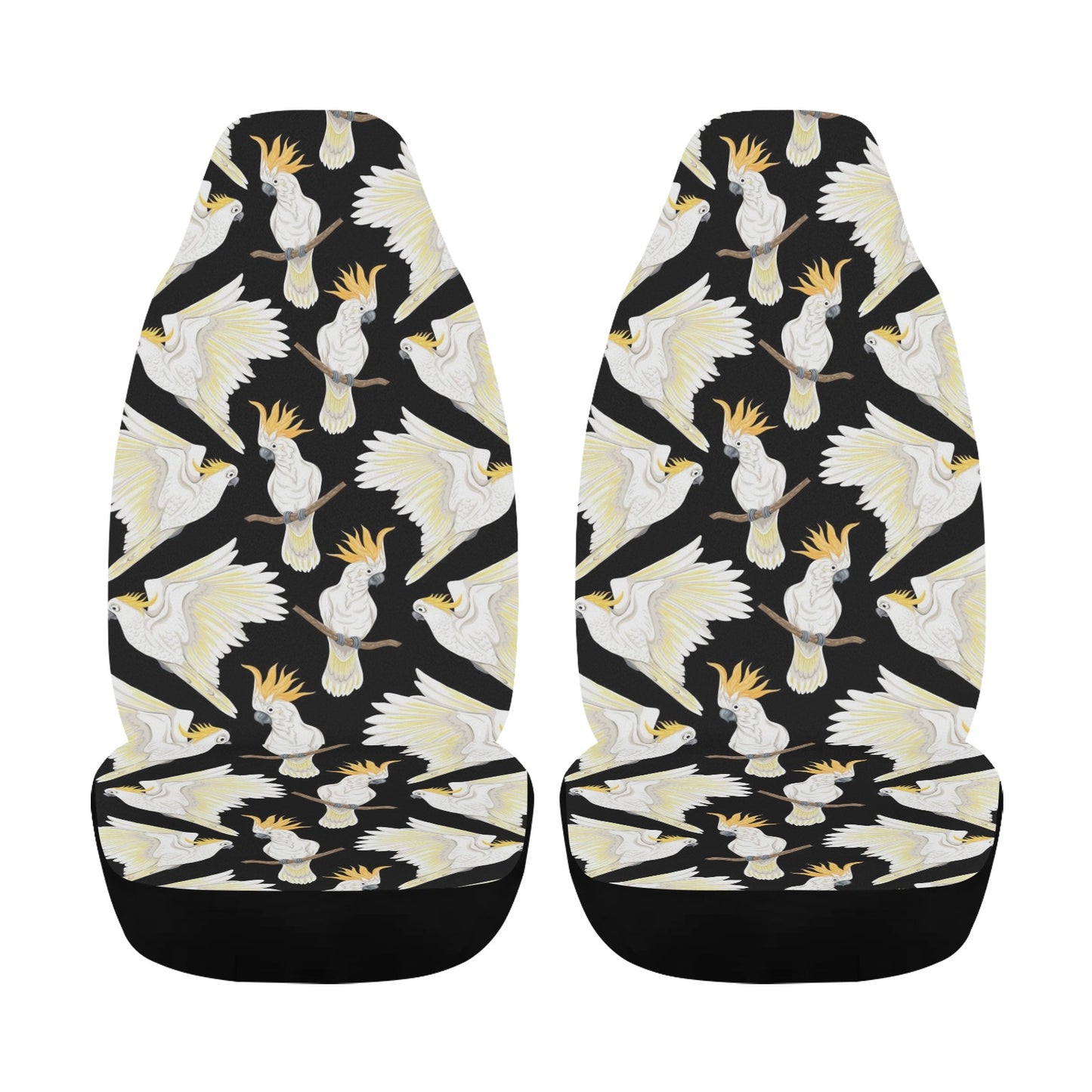 Cockatoo Print Design LKS402 Car Seat Covers