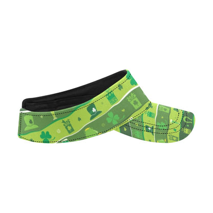 Shamrock Print Design LKS303 Unisex Sun Visor