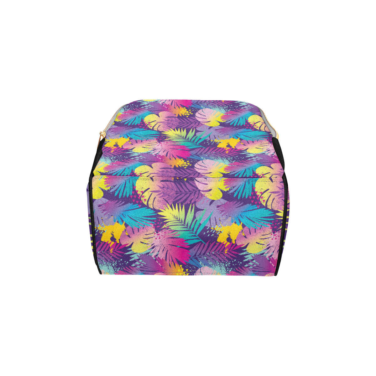 Palm Leaf Pattern Print Design A04 Diaper Bag Backpack